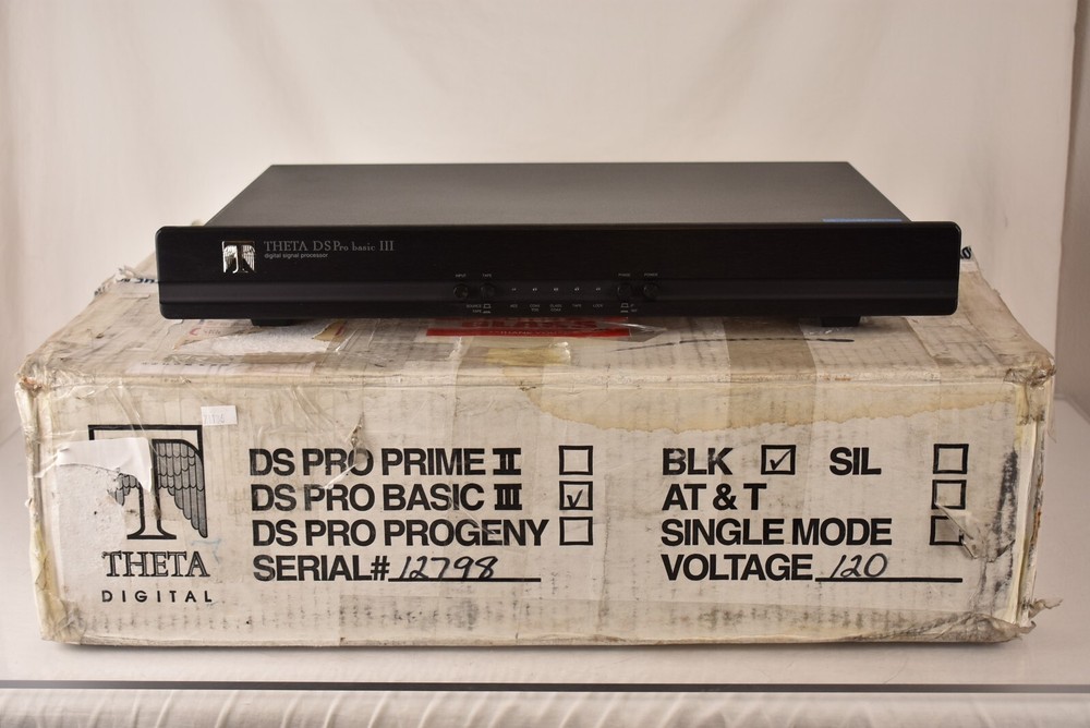 Theta Digital Theta DS Pro Basic III (3) Digital Signal Processor DAC -READ-