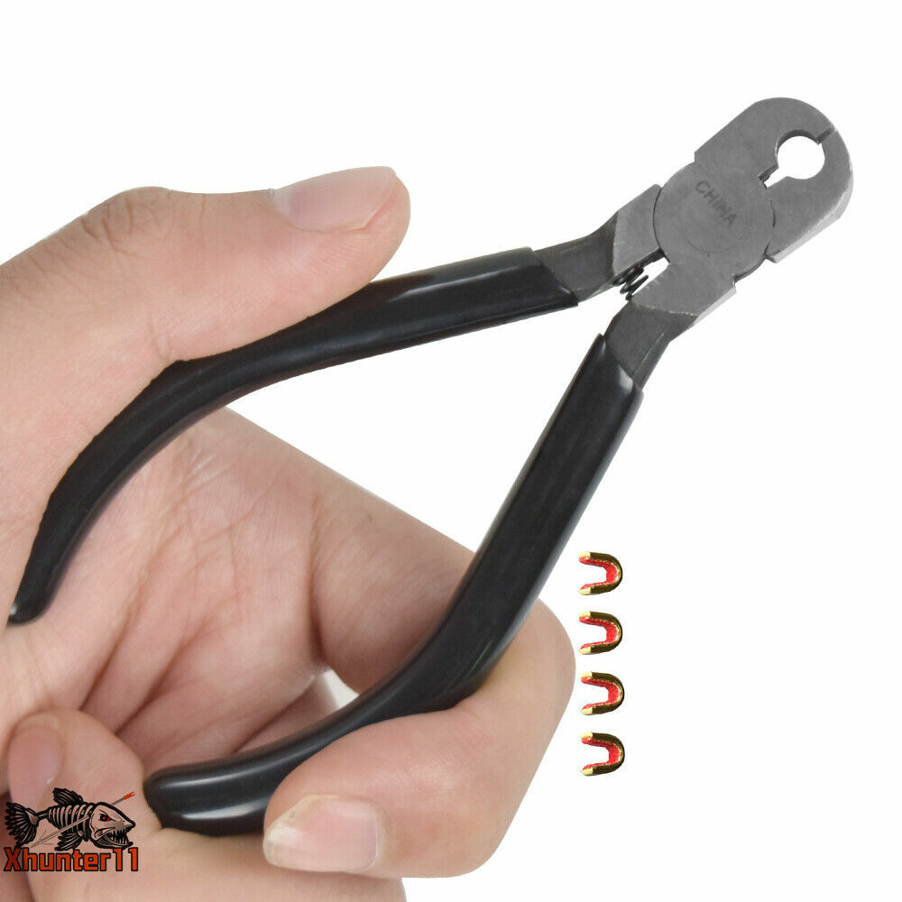 1 Set Pliers With 4pcs Brass Buckle Clip Knocks Archery Bow String Nocking Tool