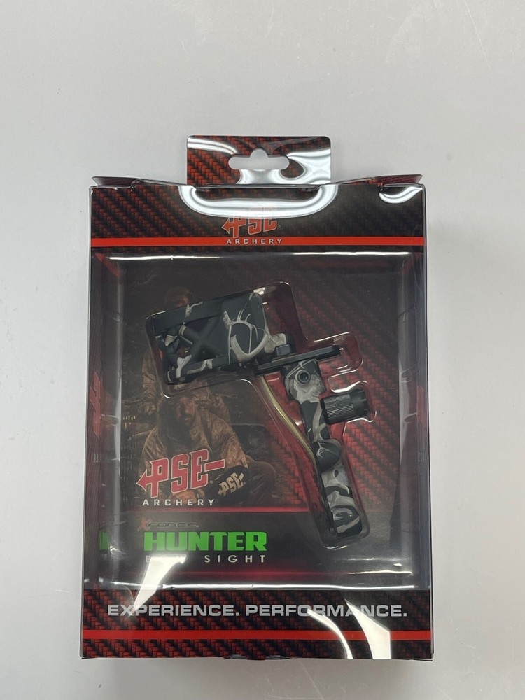 NEW PSE **Skullworks Pattern** Hunter 5 Pin Sight with removable Light