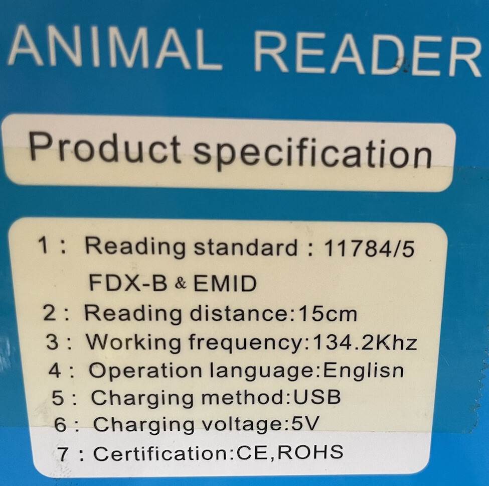 Animal Reader