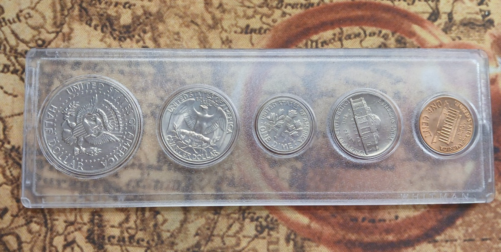 1971 D Birth Year Set Includes Kennedy Half TP-0655