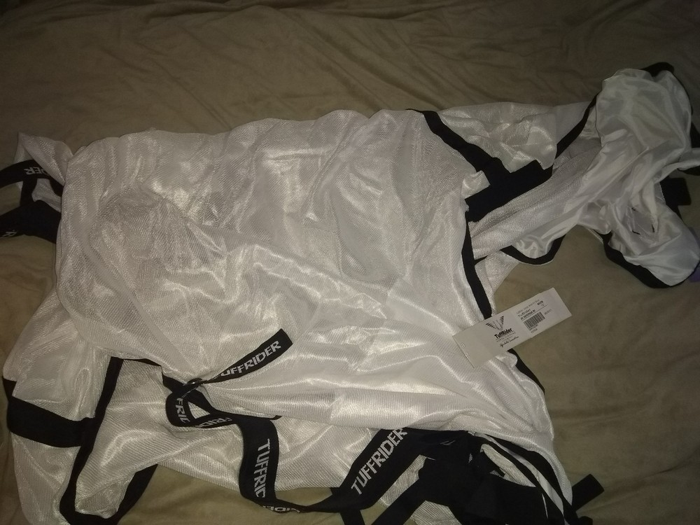 TuffRider Mesh Fly Sheet White 78"