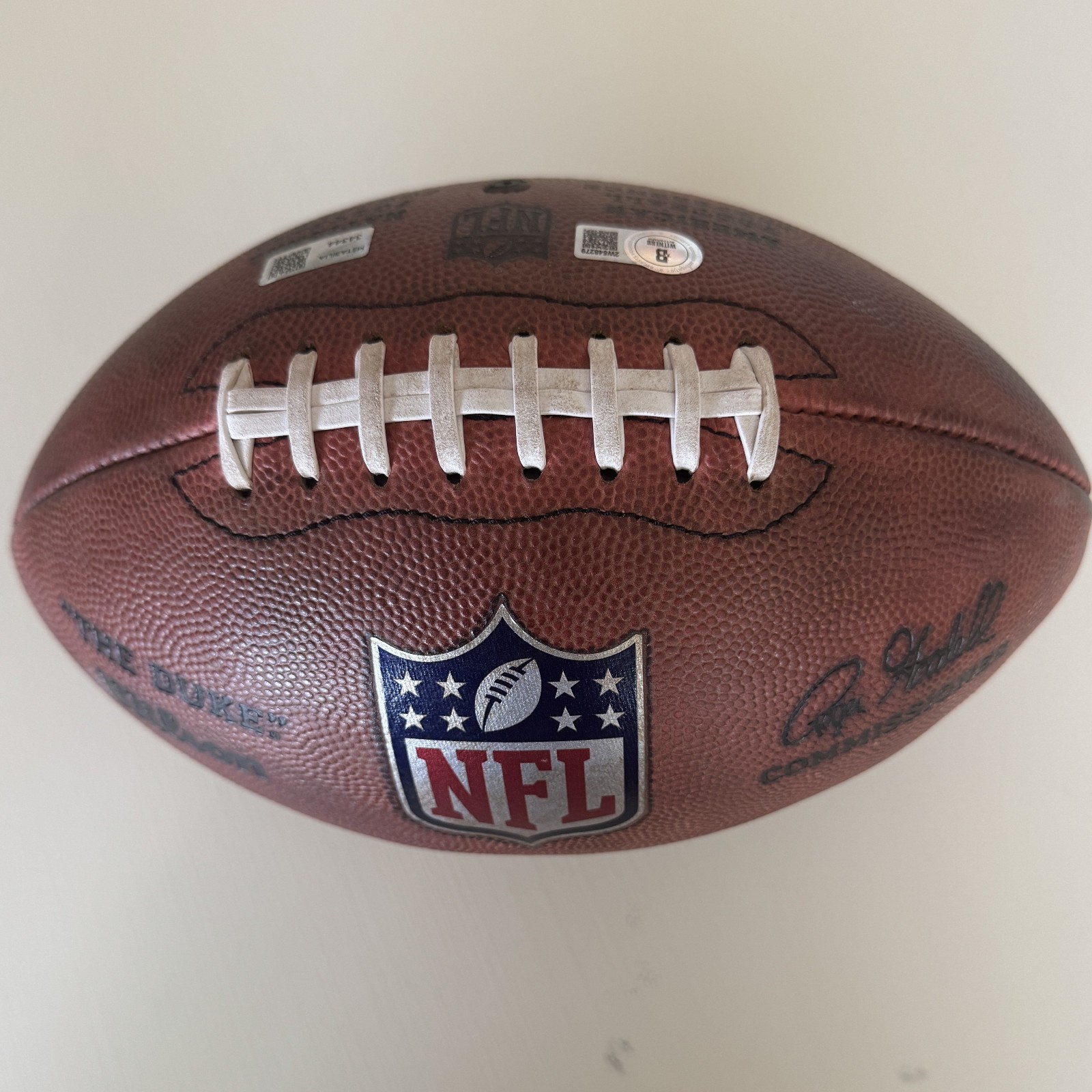 Baker Mayfield GAME-USED💪Signed + Inscribed Ball Tampa Bay Buccaneers 24-25 Szn