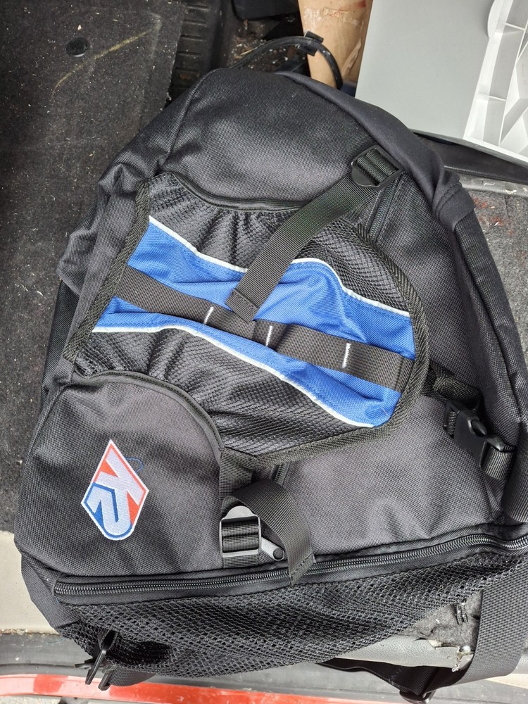 K2 Small Triangular Backpack Has A Insert To Make A Floor Maybe Shoe Storage