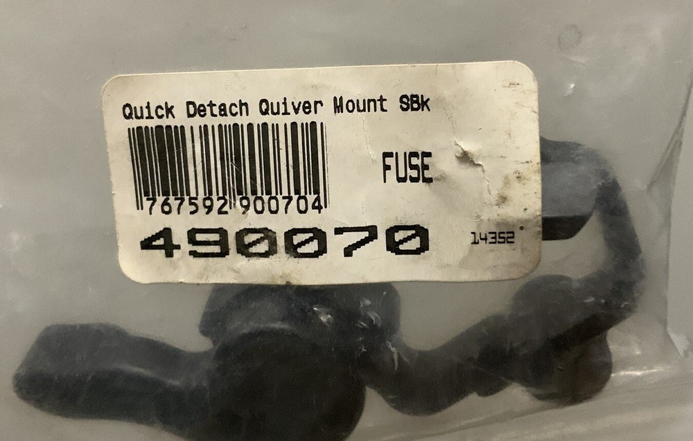 Fuse ACC., Quick Detach Quiver Mount, NEW