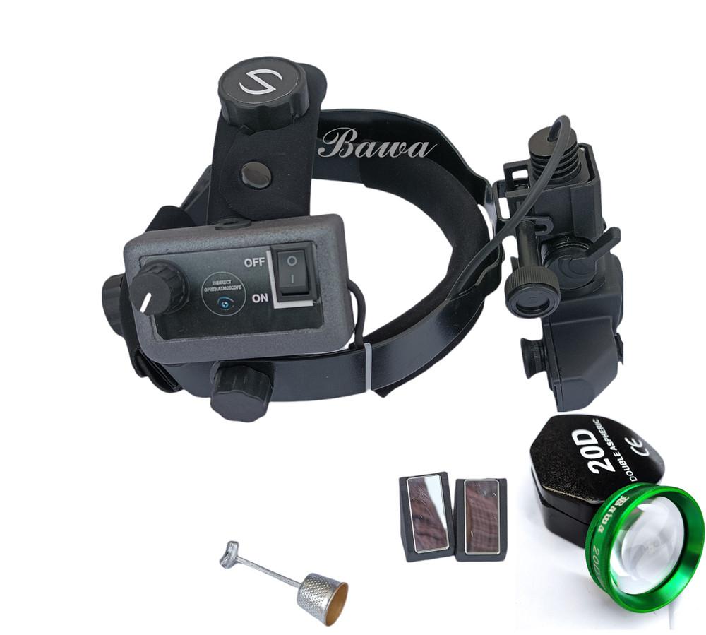 Binocular INDIRECT OPHTHALMOSCOPE Wireless Rechargeable Optometry LED