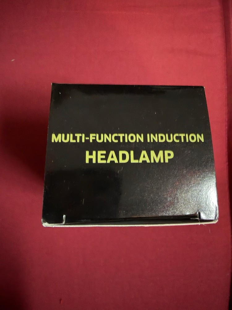 Multi Function Induction Headlamp Portable W689-1, LED, Long Lasting, New In Box