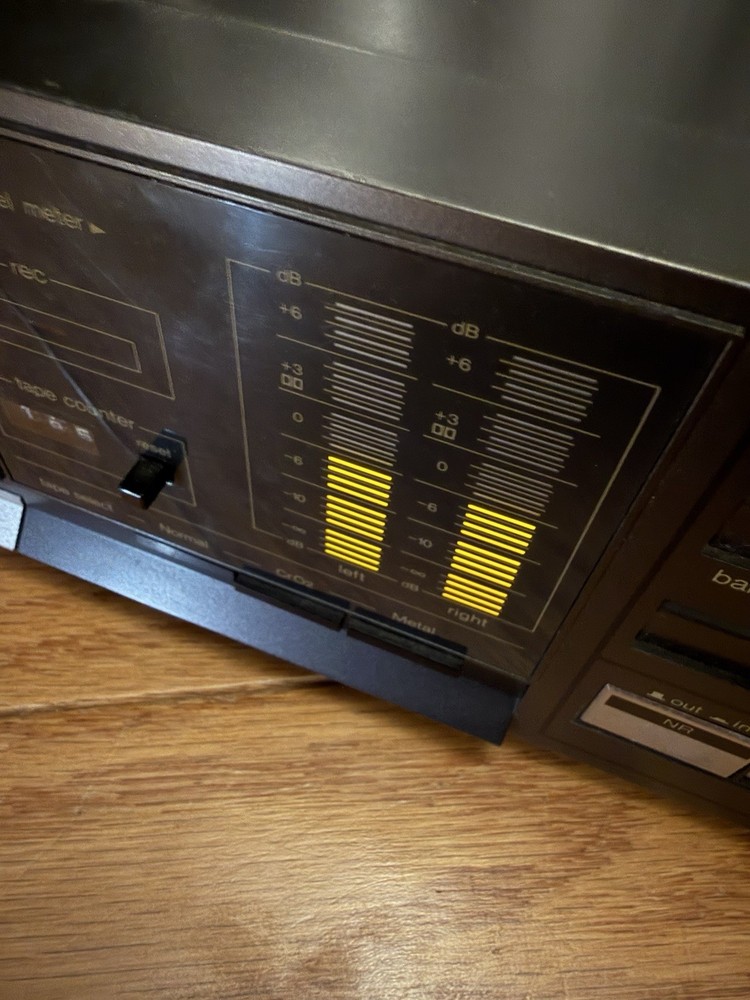 Technics RS-D400 Cassette Deck Tested Good