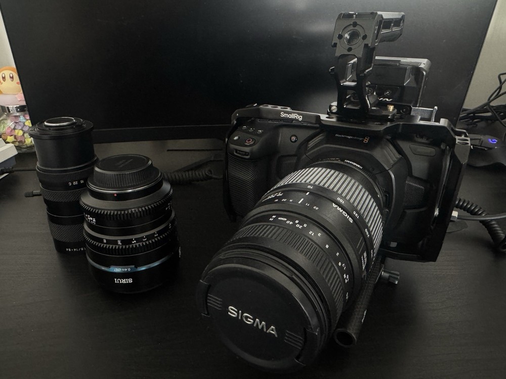 Blackmagic Pocket Cinema Camera 4K Rig