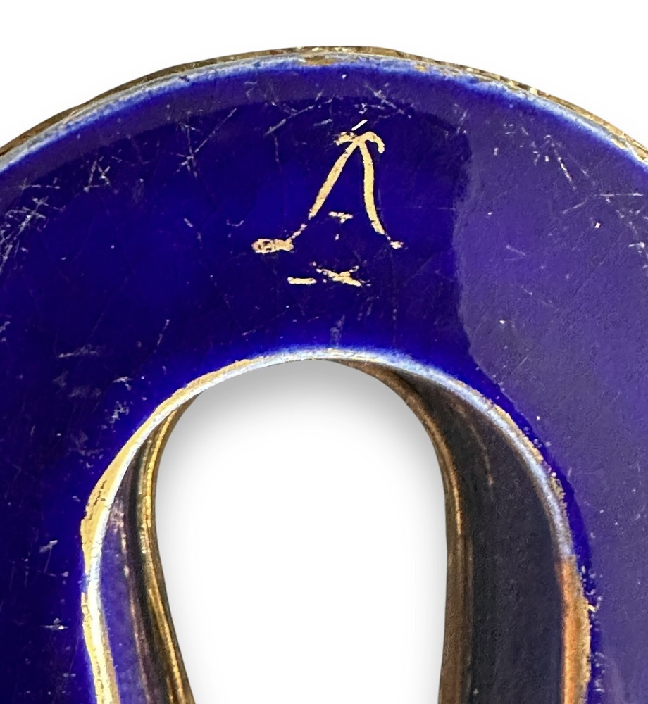 Sevres Box Horshehoe Shaped Snuff Box