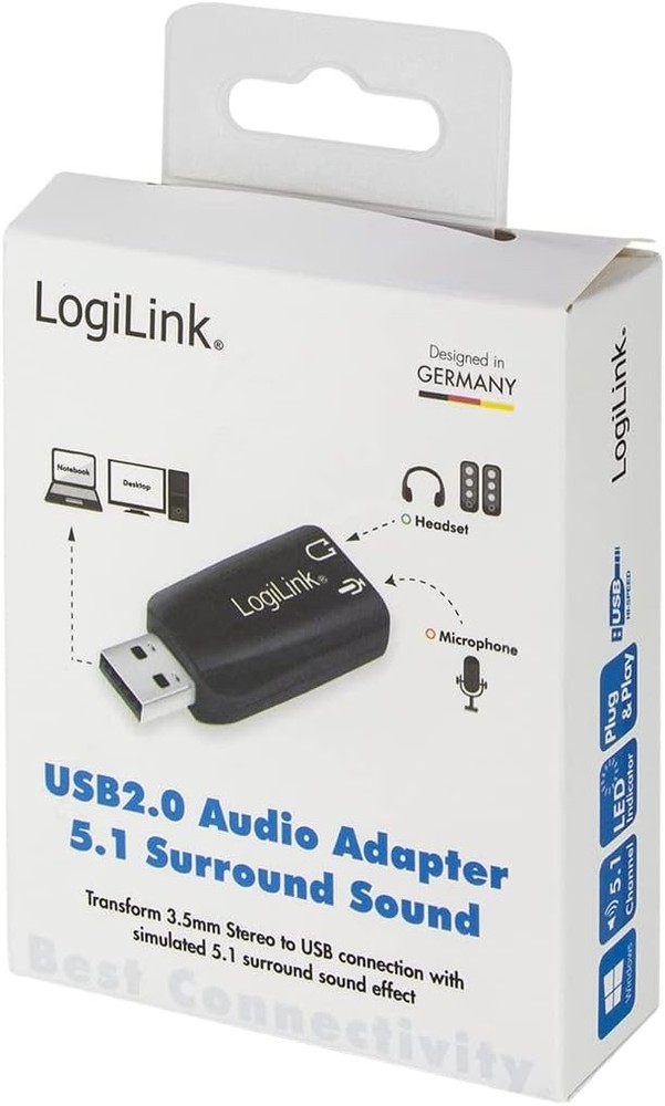 LogiLink USB 2.0 Audio Adaptor