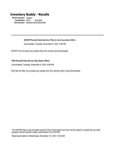 19 2019 Blazer Acadia ABS Module Pump Assembly