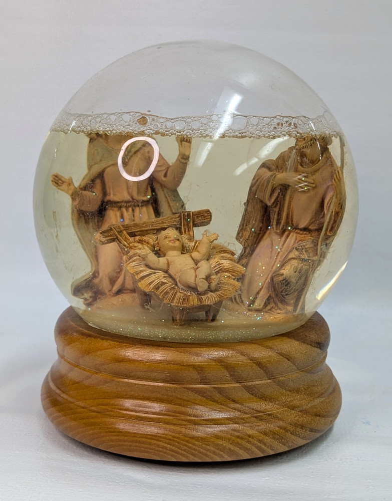 Fontanini Musical Nativity Glitterdome