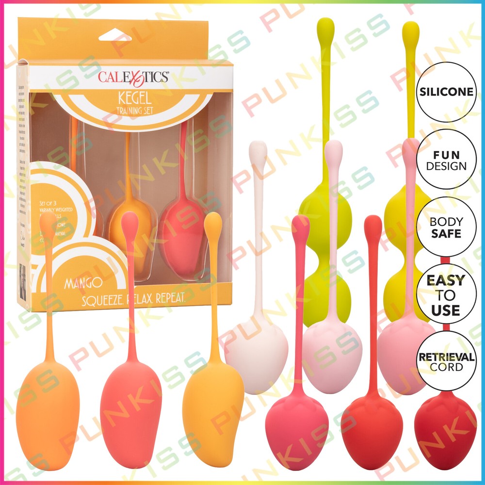 CalExotics Kegel Exerciser Weights Training Set💋Vaginal Bladder Control Tighten