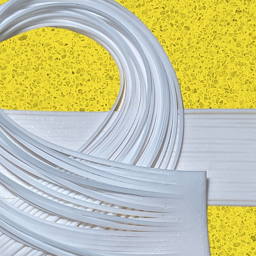 10 Count - Silicone Tabs to Make Jig Skirts - Free First Class Shipping