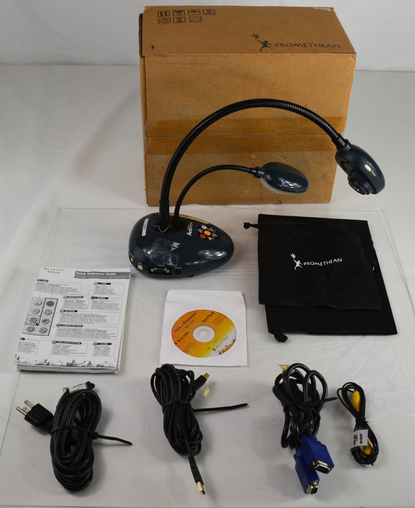 PROMETHEAN Actiview AV322 Lab Overhead Camera Visual Screen Presenter Mobile