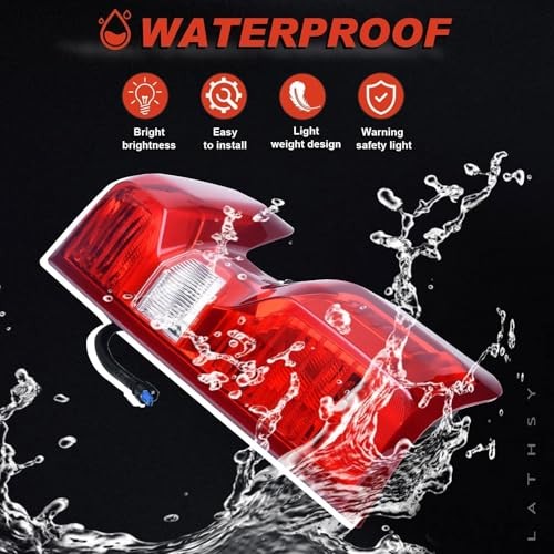 Halogen Tail Light Compatible With 2019-2024 Right Passenger Side Halogen Type