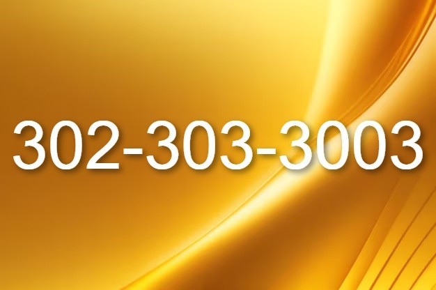☎️ 302 Delaware vanity phone number