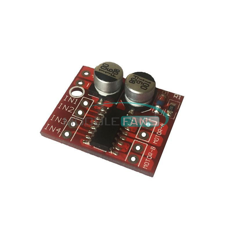 10PCS 1.5A 2-Way DC Motor Driver Module Speed H-Bridge Stepper Replace L298N