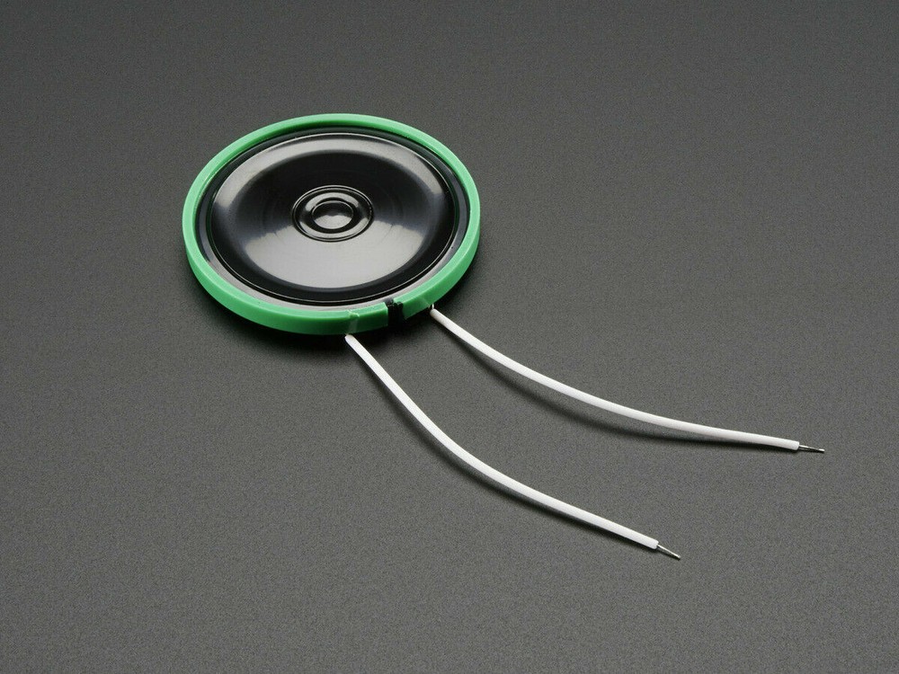 [3DMakerWorld] Adafruit Thin Plastic Speaker w/Wires - 8 ohm 0.25W