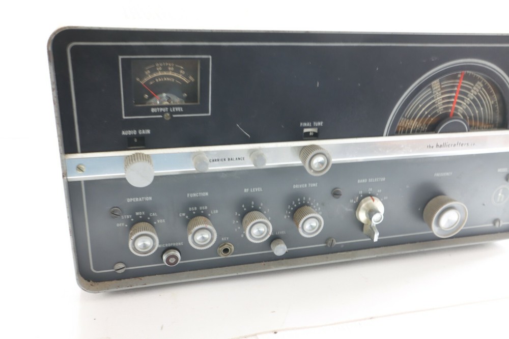 Nice Used Original Vintage Hallicrafters Model HT-37 Transmitter HAM SWR *Repair