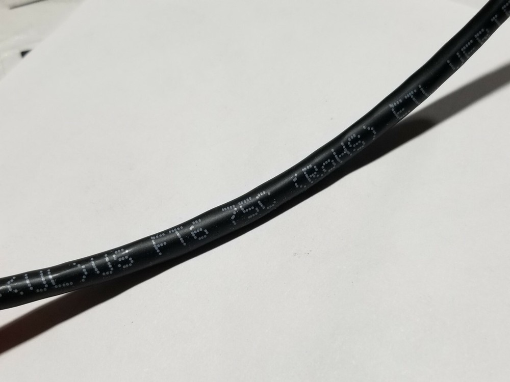 Southwire Genesis 5088 24/4P CAT5E LAN UTP Networking Cable Plenum Black /100ft