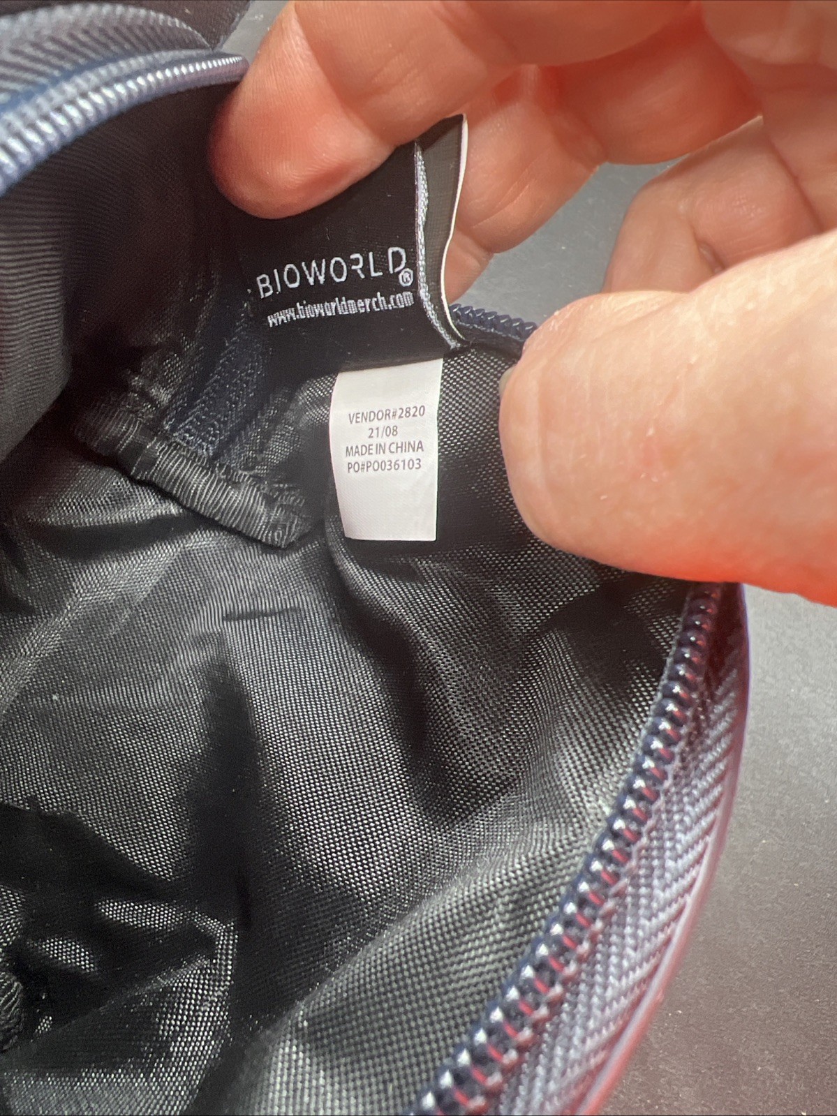 Mickey Mouse Bio World Coin Change Pouch Purse Wallet Makeup Case