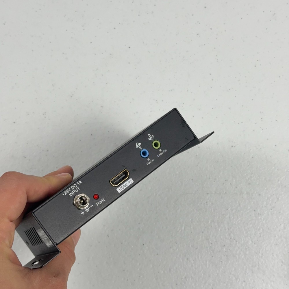BINARY Transmitter B-540-EXT-230-RS WITH W/ Power Supply TESTED WORKING