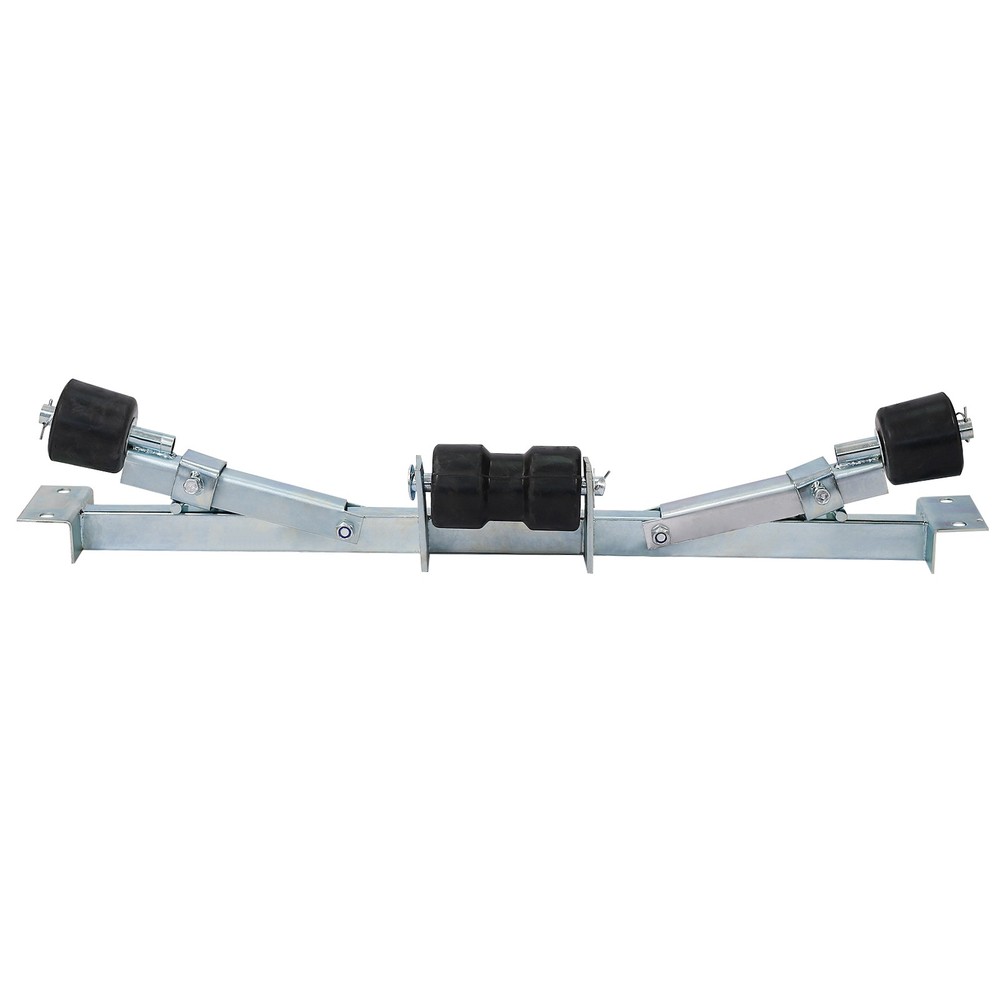 Boat Trailer Bottom Support Bracket with Keel Rollers capacity 2204lb