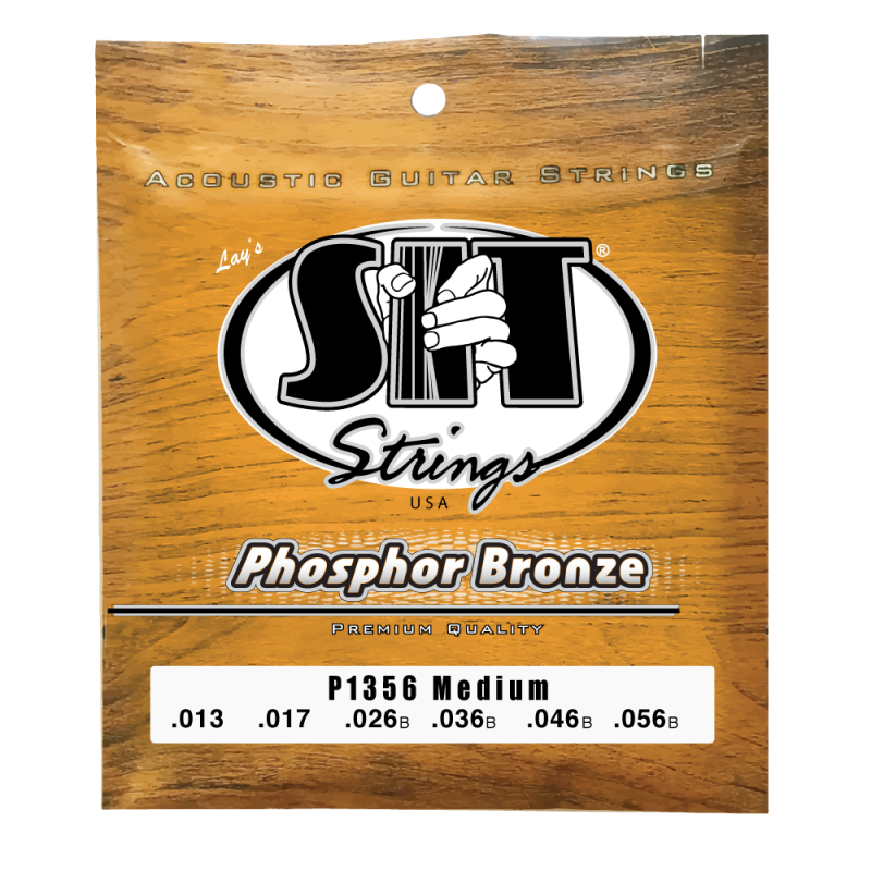 SIT Phosphor Bronze P1356 Acoustic Strings - Medium - 13-56