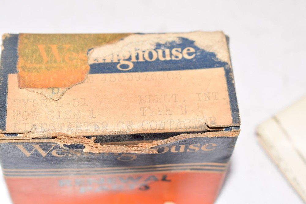 NEW Westinghouse Type L-51 Electrical interlock Kit Size 1 Type N