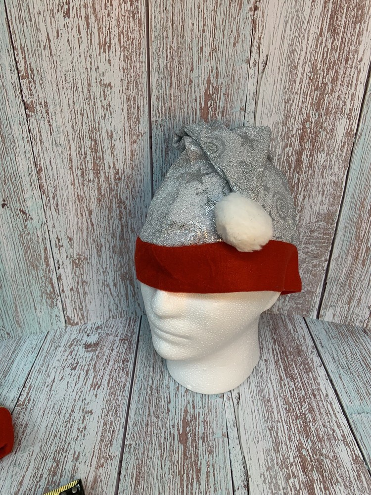 3 BRAND NEW SEQUIN SANTA HATS