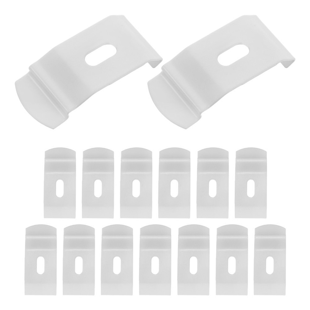 15 Pcs Ceiling Mount Roller Shade Bracket Blinds Top Hardware Accessories Clips