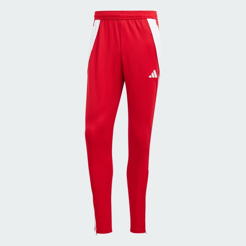 Adidas Tiro 24 Red Zip Pocket Training Track Pants MSRP $50