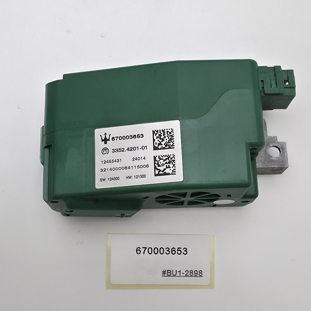 2014-2019 Maserati Ghibli Steering Column Lock Control Module 670003653