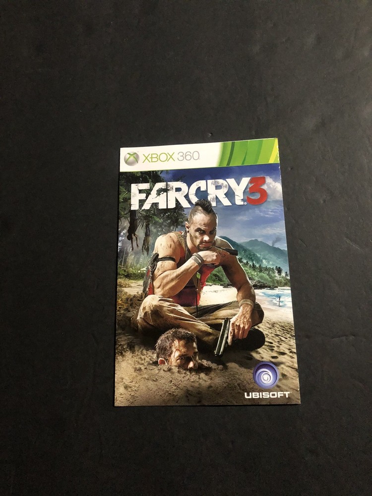 far cry 3 xbox 360 Manual Only