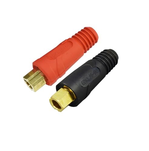 TIG Welding Cable Panel Connector Socket EDKL35 EDKL35-50 Red Black Each one