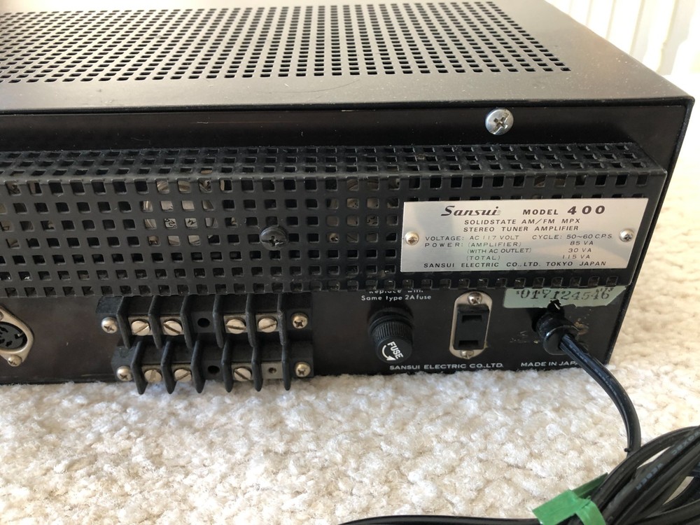 Sansui Model 400 Receiver