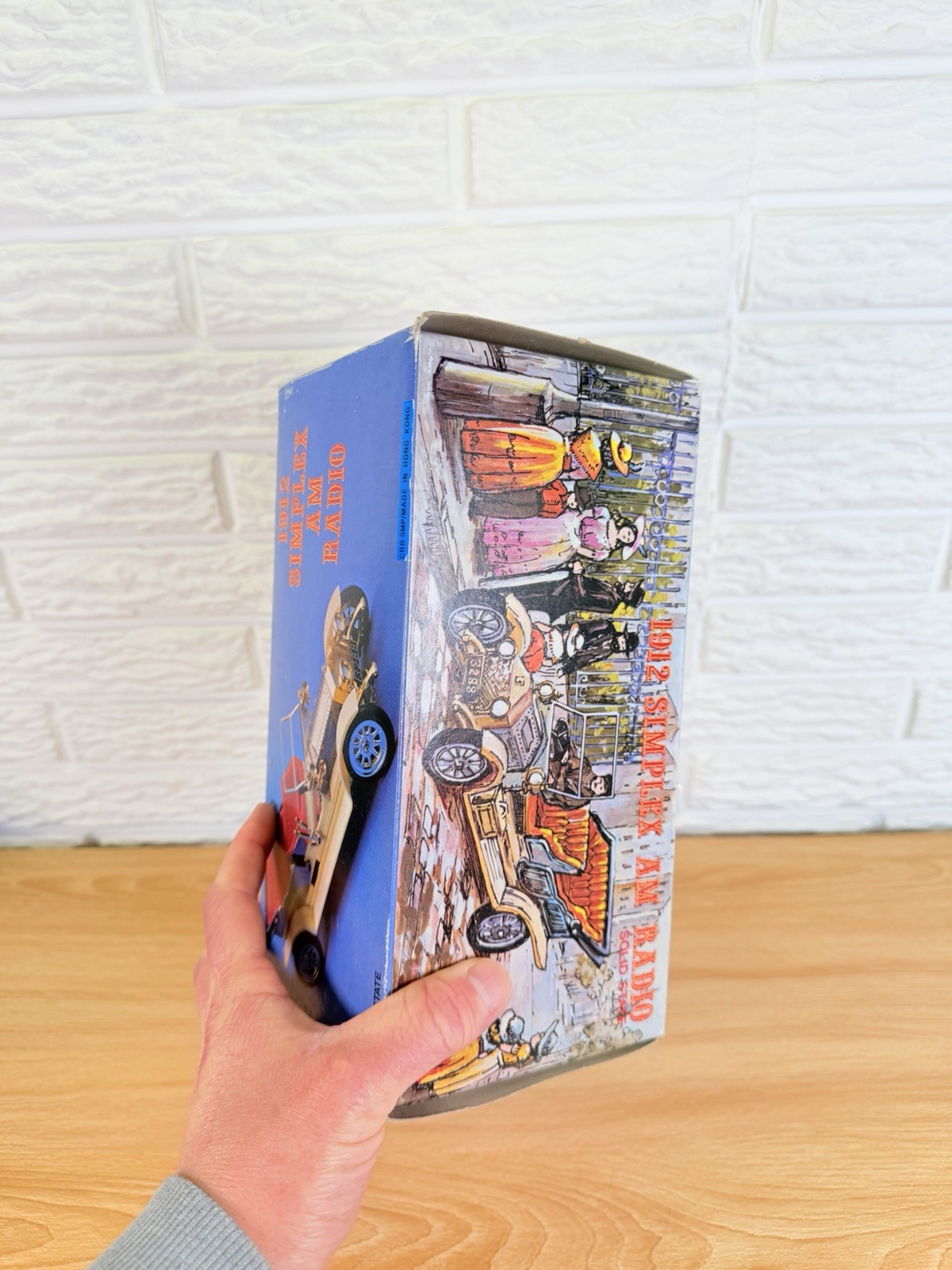 Vintage 1912 Simplex Car AM Transistor Radio Hong Kong NOS w Box