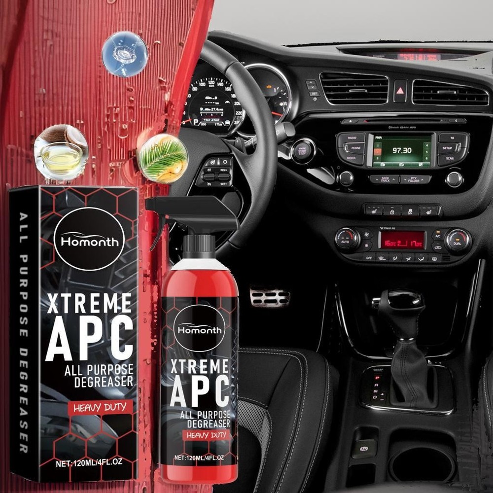 Automotive Multi-Functional Cleaner - Seats, Steering Wheel & Stain Solution