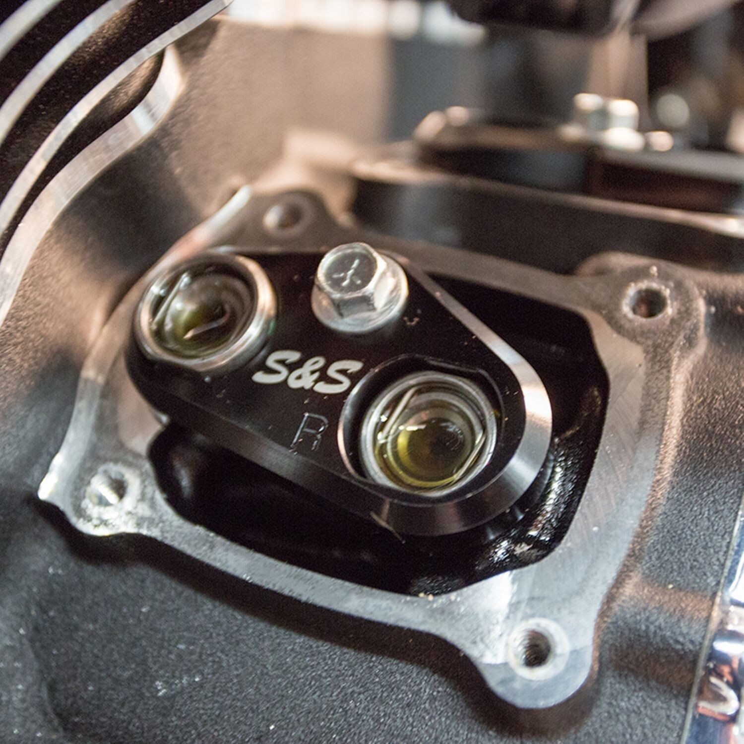 S&S Tappet Block Cuffs Anti Rotation Valve Guides Plate 17-20 Harley-Davidson M8