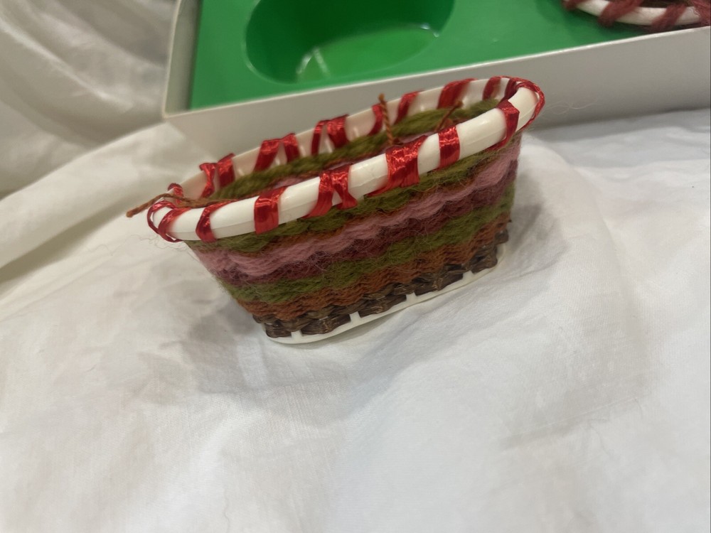 Vintage German Knit Work Basket Kit