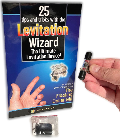 LEVITATION WIZARD DEVICE 25 Magic Tricks Kit ITR Invisible Floating Thread Bill