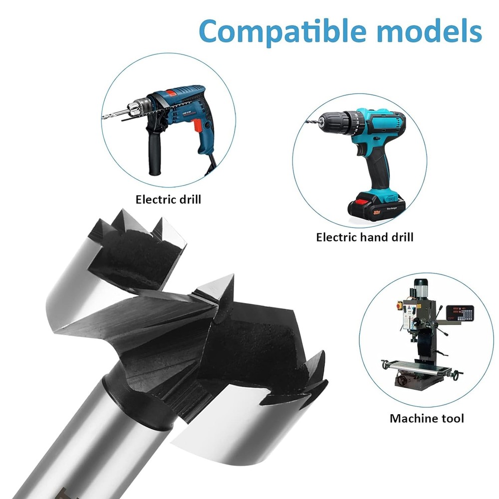 15mm Forstner Bit, Drill Bit for Wood, Bits Ø