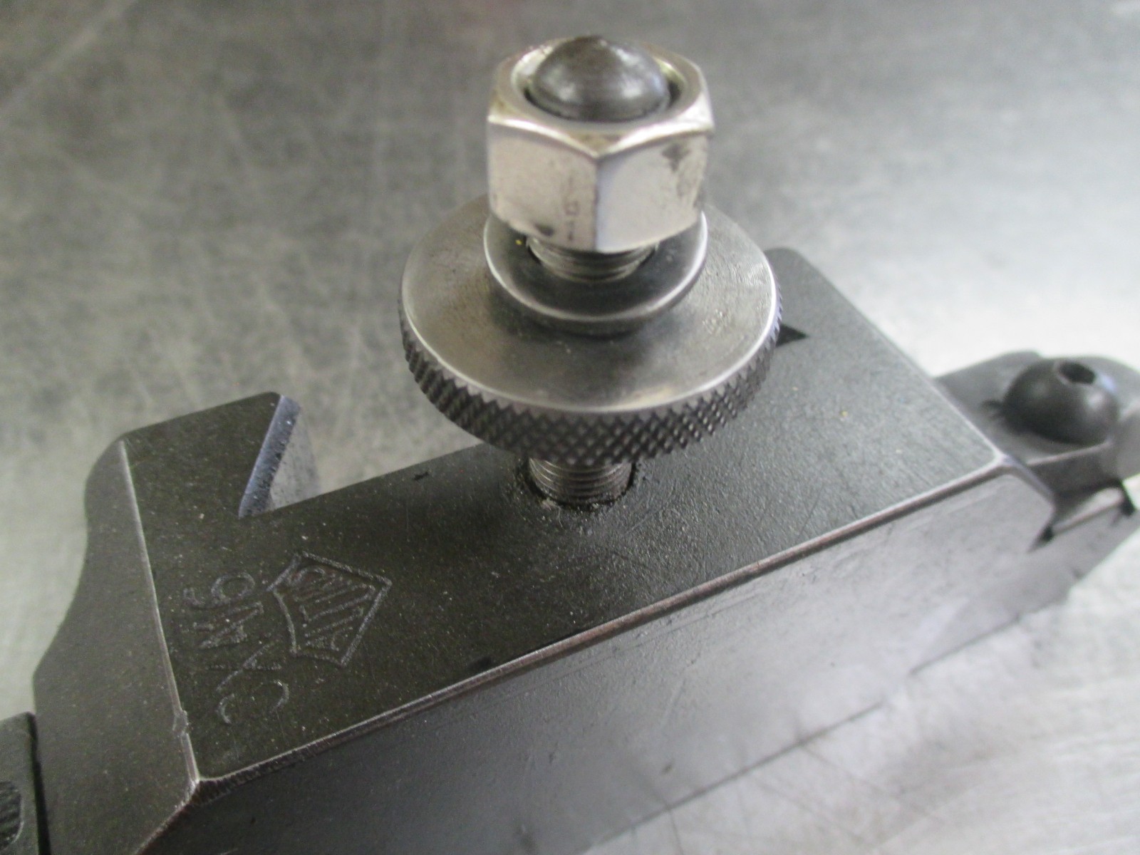 USED Aloris CXA-16 Double End Indexable Turning Quick Change Lathe Tool Holder