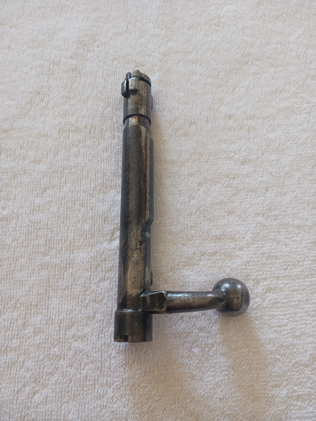 WW I-II German Mauser Gewehr Model 98 Rifle Bolt w/modified Bent Bolt Handle