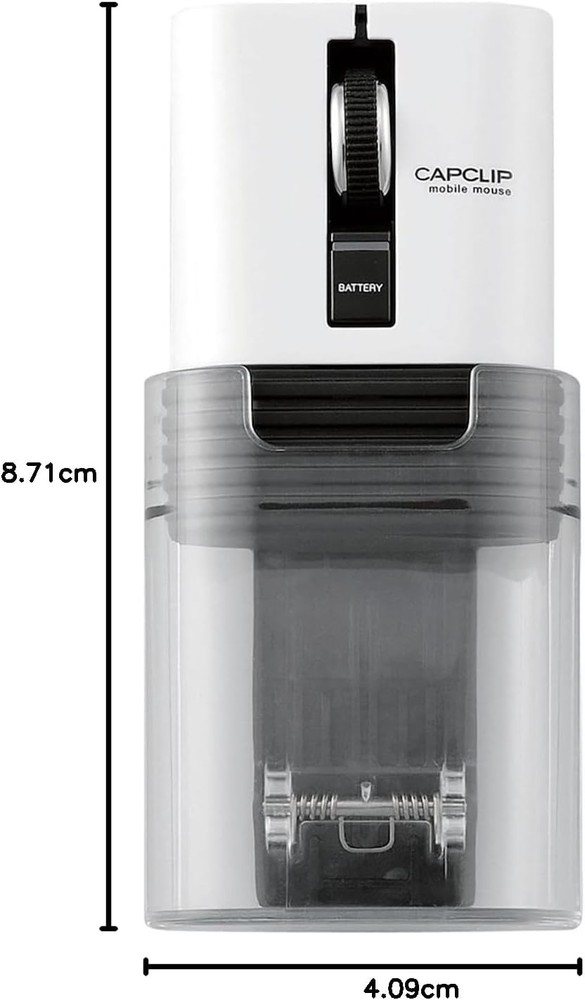 ELECOM Bluetooth Mouse (iOS Compatible), Small, Compact, 3-Button, Quiet, 9