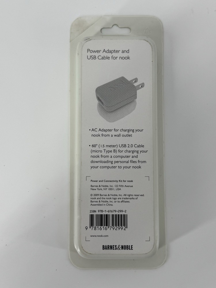 Nook Power and Connectivity Charging Kit