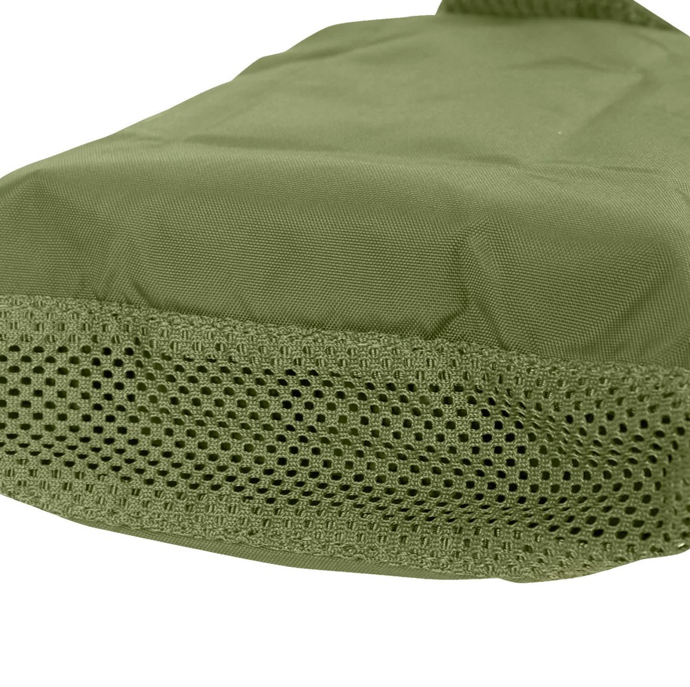 Modular MOLLE Hook Loop Magazine Micro Dump Bungee Retention Pouch OD Green