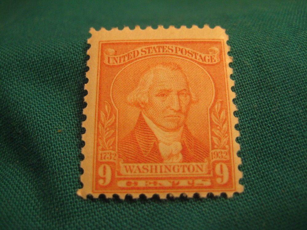 9c George Washington Bicentennial-MNH Single-Scott #714-Issued 1932